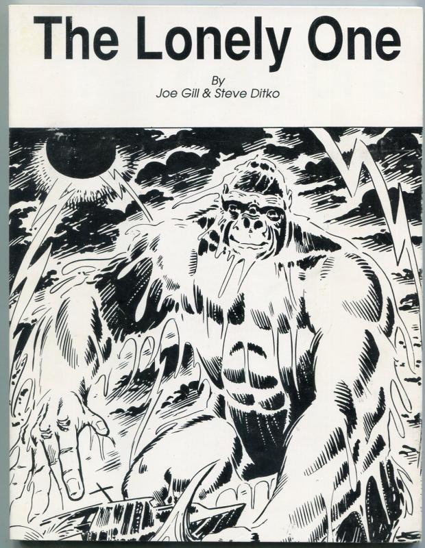 The Lonely One by Joe Gill and Steve Ditko-KONGA-1ST PRINT FN
