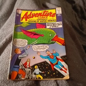 Adventure Comics 332 DC 1965 LIGHTNING LAD LOSES HIS ARM KEY SILVER AGE Superboy