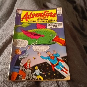 Adventure Comics 332 DC 1965 LIGHTNING LAD LOSES HIS ARM KEY SILVER AGE Superboy 