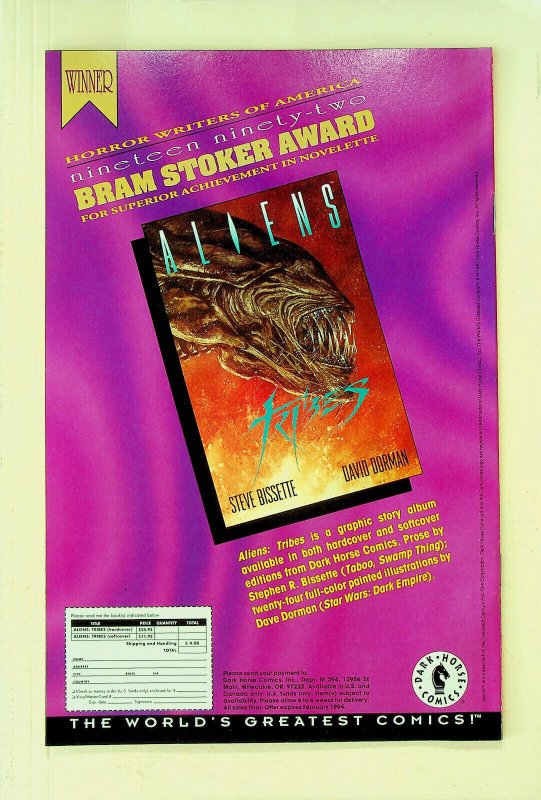 Aliens/Predator: The Deadliest of the Species #2 (Sep 1993, Dark Horse) - NM 