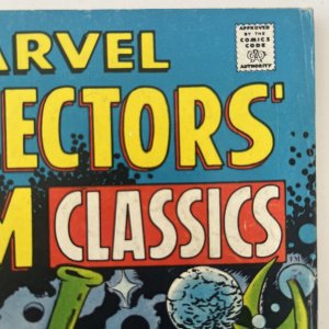 Marvel Collectors’ Item Classics # 18 Fine/VF Cond.  Cap. Ironman. Dr Strange.