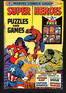 Super Heroes Puzzles and Games #1 (1979)