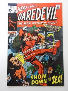 Daredevil #60 Show-Down at Sea! Solid Fine- Condition!