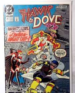 Hawk and Dove #21 (1991) DC Comics Hawk & Dove 1st Print Comic Book
