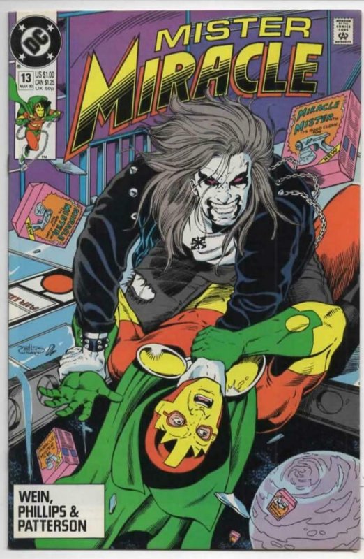 MISTER MIRACLE #13, VF/NM, Lobo, 1989 1990, more DC in store
