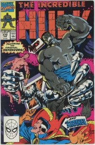 Incredible Hulk #370 (1962) - 7.0 FN/VF *Strange Matters/Defenders*