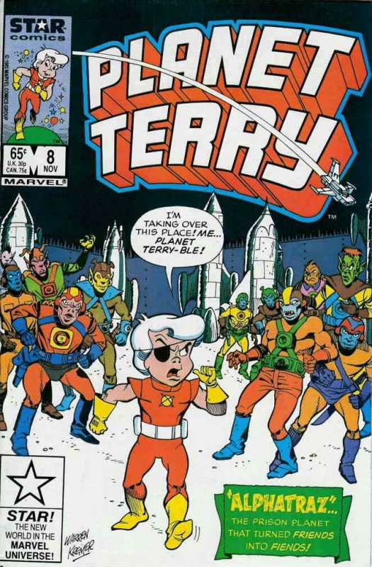 Planet Terry #8 VF; Marvel Star | save on shipping - details inside