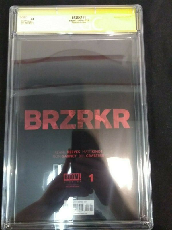 BRZRKR #1 1:1000 CGC 9.8 SIGNED VARIANT + ALL OTHER COVERS