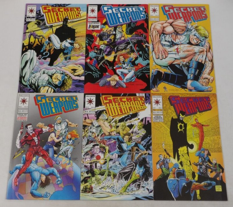 Secret Weapons #1-21 VF/NM complete series Bloodshot ; Valiant