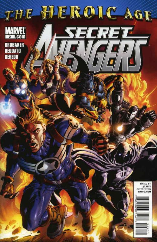 Secret Avengers #2 VF/NM; Marvel | save on shipping - details inside