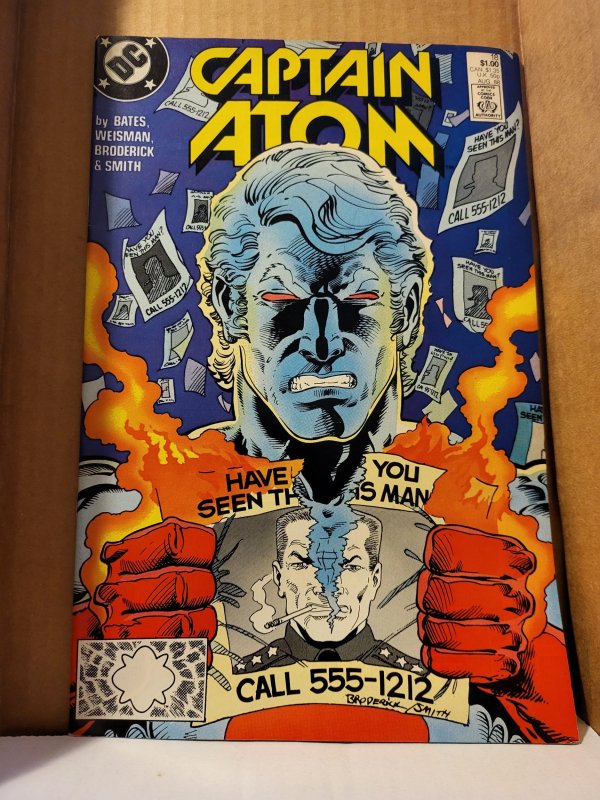 Captain Atom #18 (1988) rsb