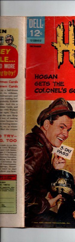 Hogan's Heroes #3 - Klink Schultz Hogan photo cover - Dell - 1966 - VG