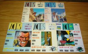 Aces Magazine #1-5 VF complete series - jazz age genre fiction - pulp stories