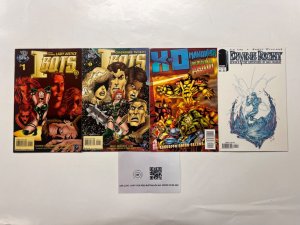 4 Indie Comics Divine Right # 4 + X-O # 9 + Ibots # 1 5 11 JS45