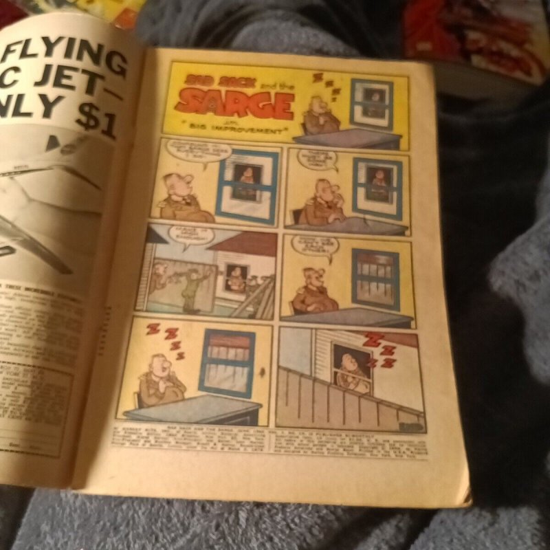 Sad Sack and the Sarge #19 (Harvey Comics 1959) Army Humor Vintage Silver Age