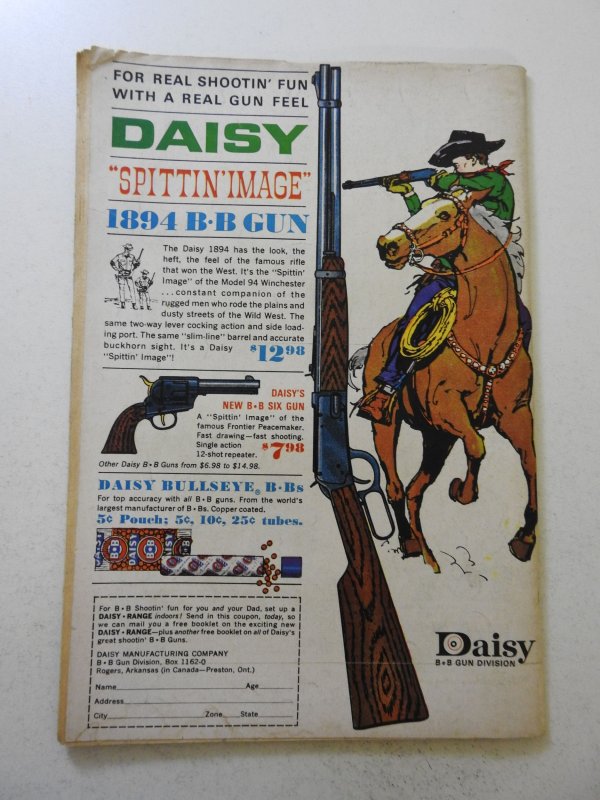 Superman #157 (1962) VG Condition moisture stains, 1/2 in spine split