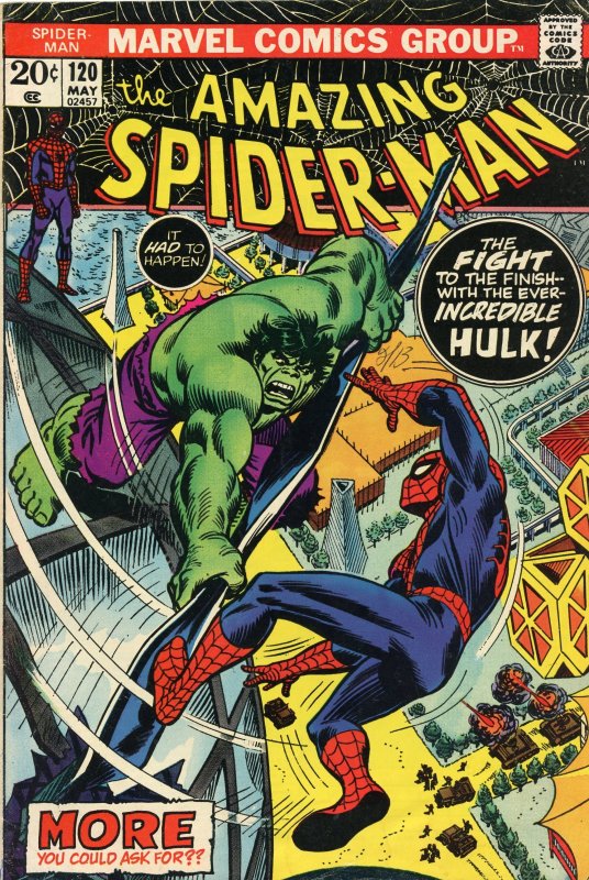 The Amazing Spider-Man #120 (1973) Comic Book VG/F 5.0