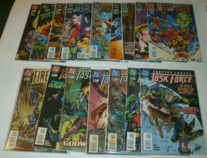 Justice League Task Force #0,1-37 (no 7,14,17) set of 38 comics Priest/Velluto