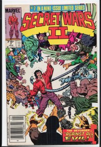 Secret Wars II #7 (1986) Spider-Man
