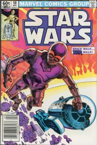 Star Wars #58 Marvel Comics 1982 VF+ Newsstand