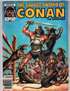 The Savage Sword of Conan #119 (1985) - [NSC•ECA7]