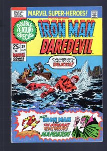 Marvel Super-Heroes #29 - Featuring Iron Man and Daredevil. (4.5) 1971