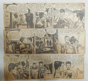 (310) Steve Canyon Dailies by Milton Caniff  from 1949 Complete Year !