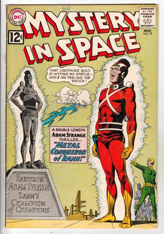 Mystery in Space #79 (Nov-62) VF+ High-Grade Adam Strange