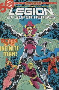 Legion of Super-Heroes (3rd Series) #18 FN ; DC | Crisis Cross-Over