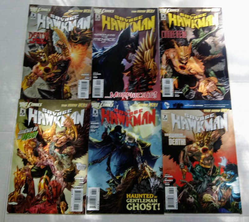 Savage Hawkman Comic Book Lot of (6) DC Comics CL70/05