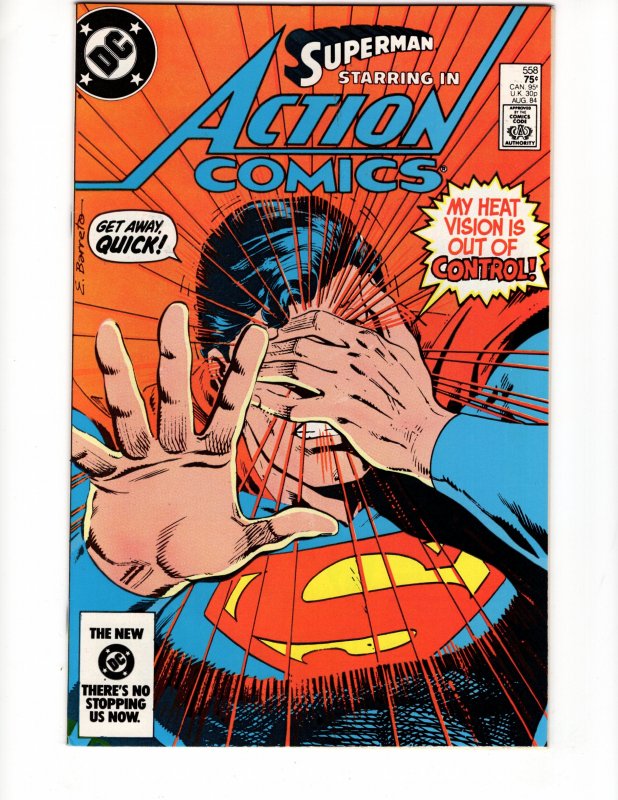 Action Comics #558 'THE ALL-SEARING EYES!Copper Age DC