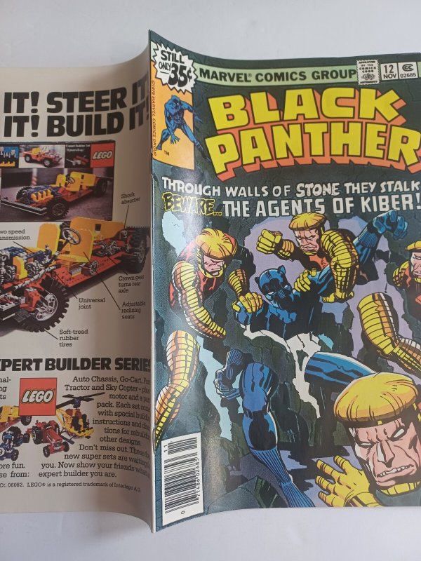 Black Panther #12 newsstand - Jack kirby - 1978 - VF