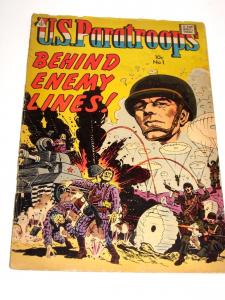 U.S. Paratroopers - Behind Enemy Lines #1 - (IW Enterprises) - G/VG Codition