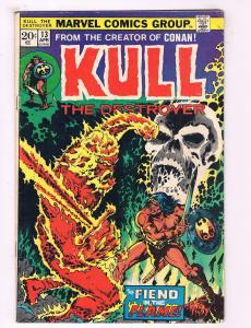 Kull The Conqueror # 13 VG Marvel Comic Book Issue Conan Red Sonja AD10