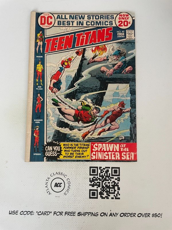 Teen Titans #40 VG DC Comic Book Robin Wonder Woman Flash Batman Superman 5 J225