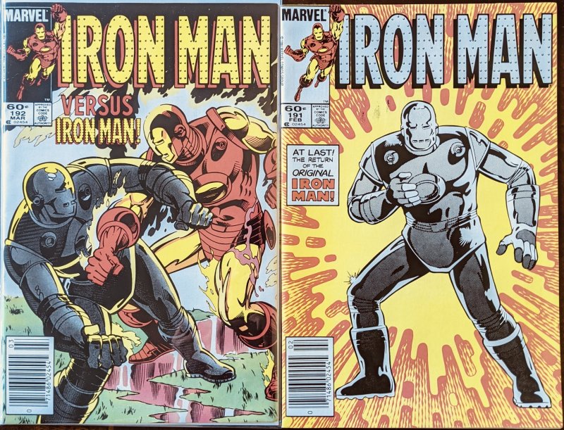 Iron Man #191 & #192 (1985) DUO SET!