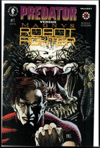 Predator vs. Magnus Robot Fighter #1  (1992) Predator