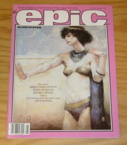 Epic Illustrated #25 VF bernie wrightson - john bolton - jeffrey jones - veitch