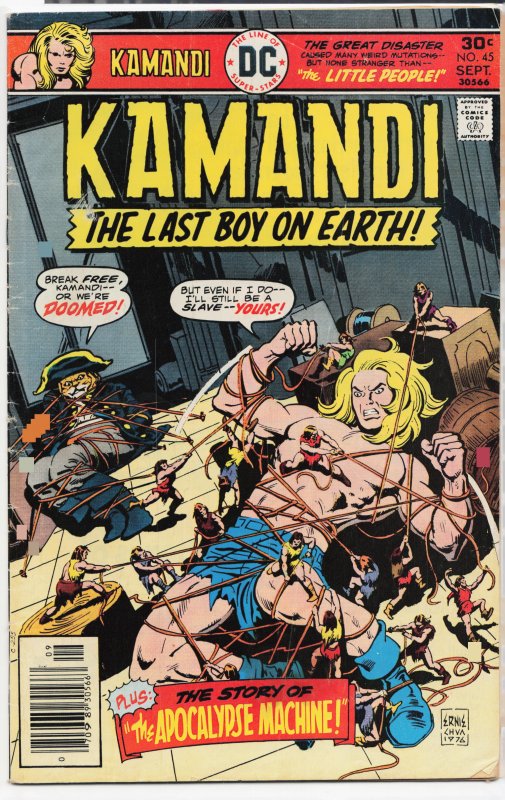 Kamandi, the Last Boy on earth #45 (1976) Kamandi