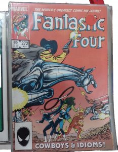 Fantastic Four  # 272 1983 MARVEL JOHN BYRNE she hulk key ist NATHANIAL RICHARDS