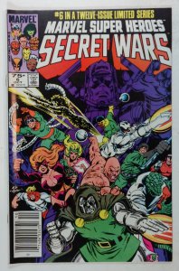 Marvel Super Heroes Secret Wars #6 (1984) NEWSSTAND