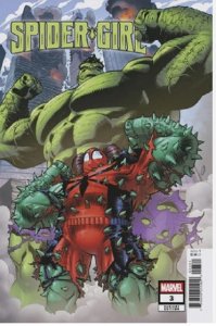 SPIDER-GIRL #3 GARRON VARIANT FIRST PRINT MARVEL COMICS (2025) HULK