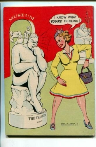 TOPS IN HUMOR #1-1940'S-WWII COLOR COMICS-DIGEST FORM-SOUTHERN STATES-vf+ 