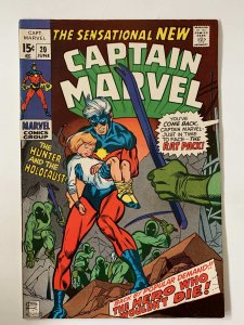 Captain Marvel #20 - VF (1970)