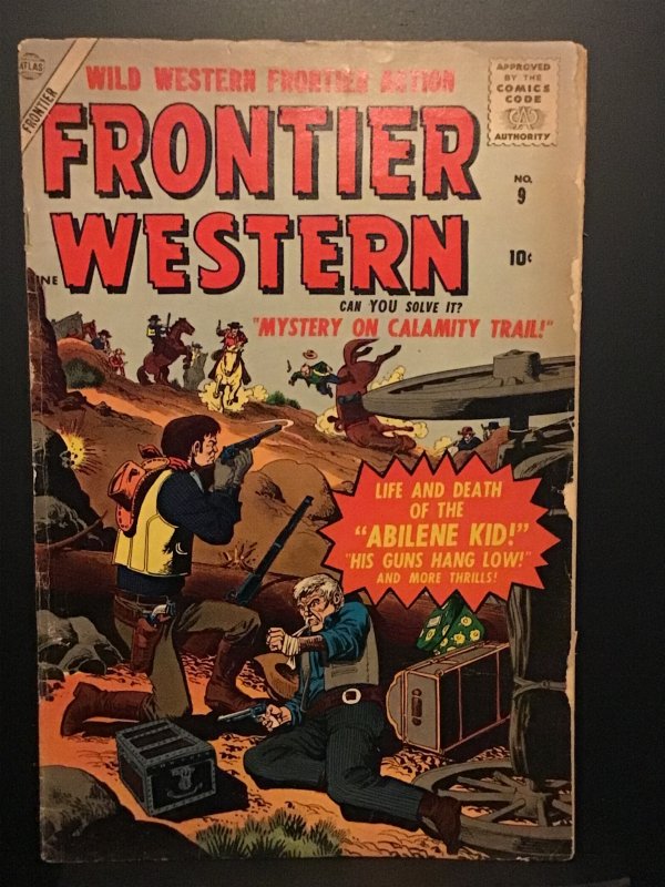 Frontier Western #9 Vg- 3.5