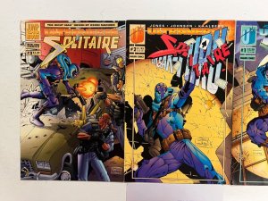 3 Solitaire Indie Comic Books # 1 2 3 64 JS38