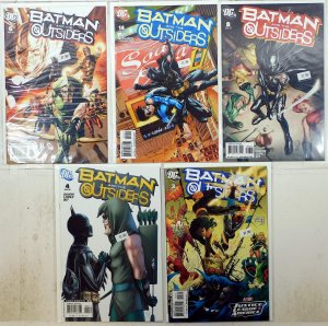 Batman and the Outsiders Lot of 5 #3, 4, 6, 8, 14 (2008) DC Comics 1st Print