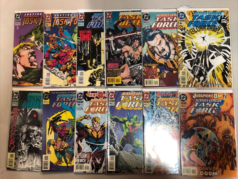 Justice League Task Force (1993) #0, 1-37 (VF/NM) Complete Run Set