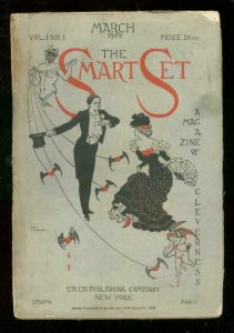 SMART SET #1 MARCH 1900-RARE PULP-CUPID COVER G