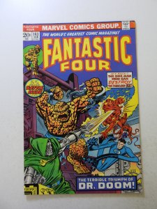 Fantastic Four #143 (1974) VF- condition price written on back cover